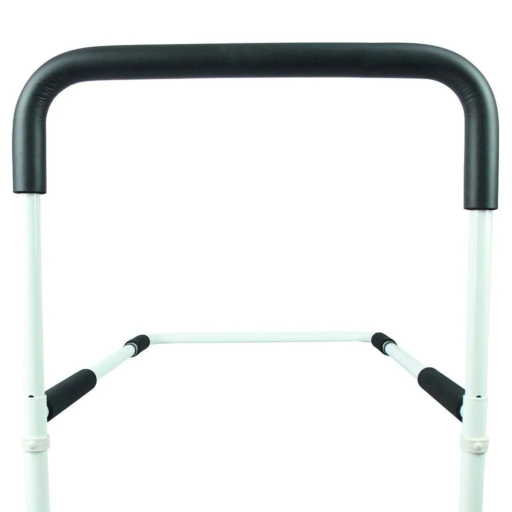 Vive Health - Height Adjustable Steel Bed Safety Rail with Non-Slip Foam