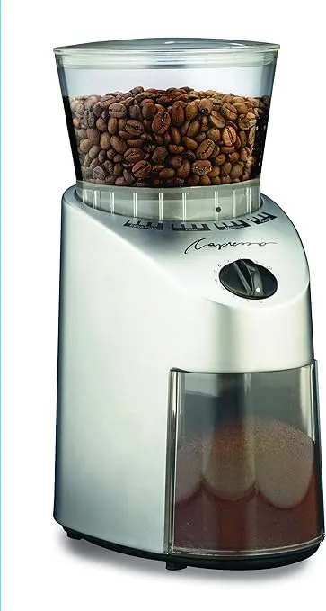 Capresso Infinity Conical Burr Grinder ABS Stainless Finish