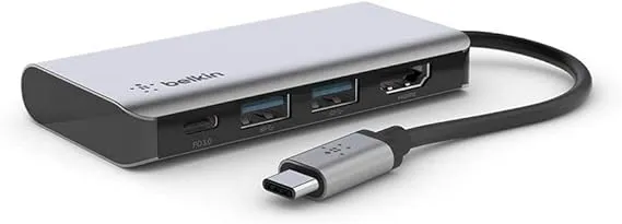 Belkin USB-C 4-in-1 Multiport Adapter