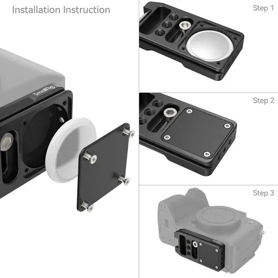 SmallRig MD4150 Quick Release Mount Plate (Arca-type Compatible) For Airtag