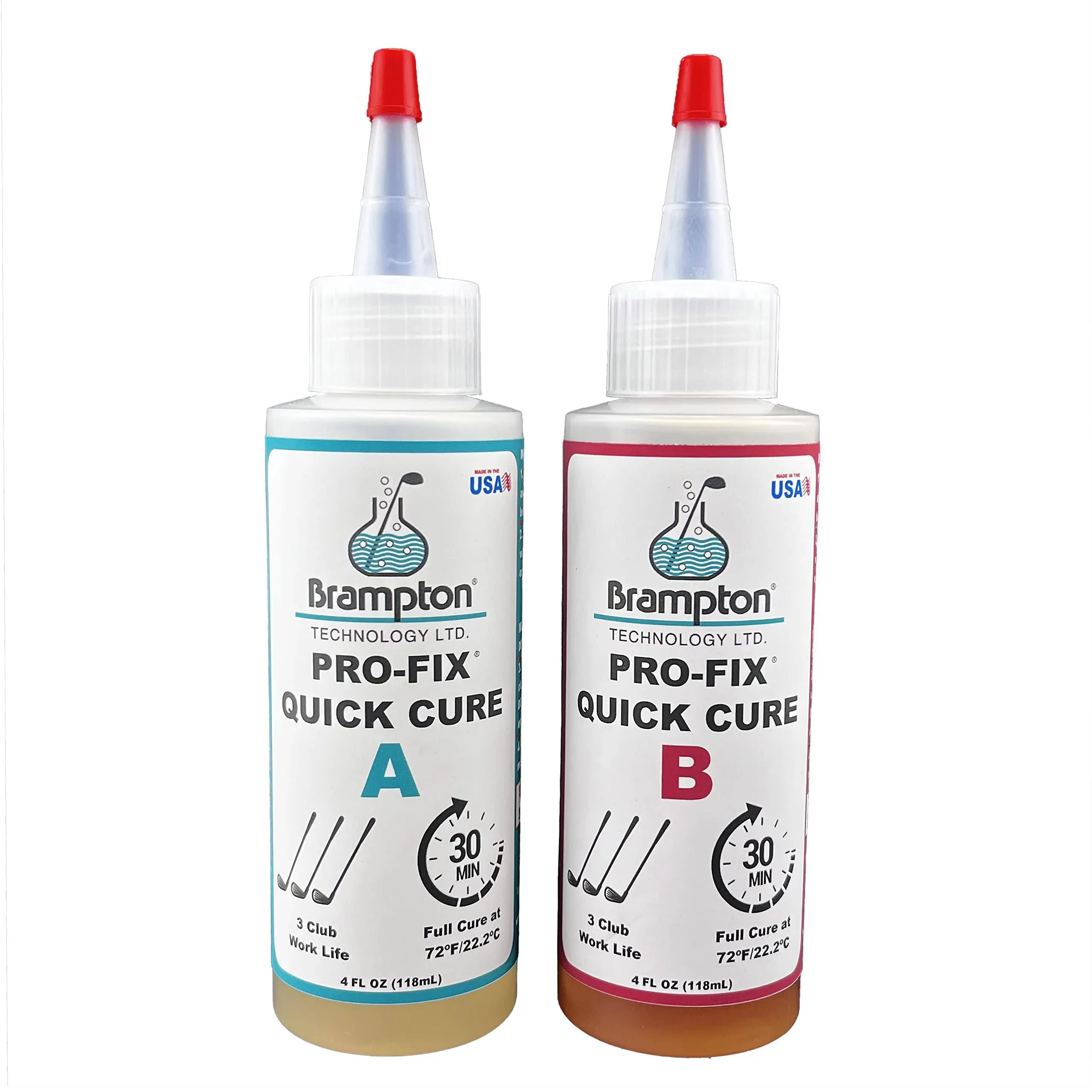 Brampton Epoxy Pro Fix 5&15 Quick Cure Golf Club Repair 8 oz