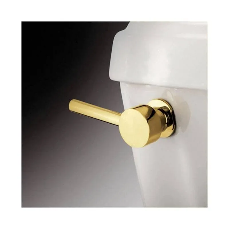 Kingston Brass KTDL7 Concord Front Mount Toilet Tank Lever, Brushed Brass