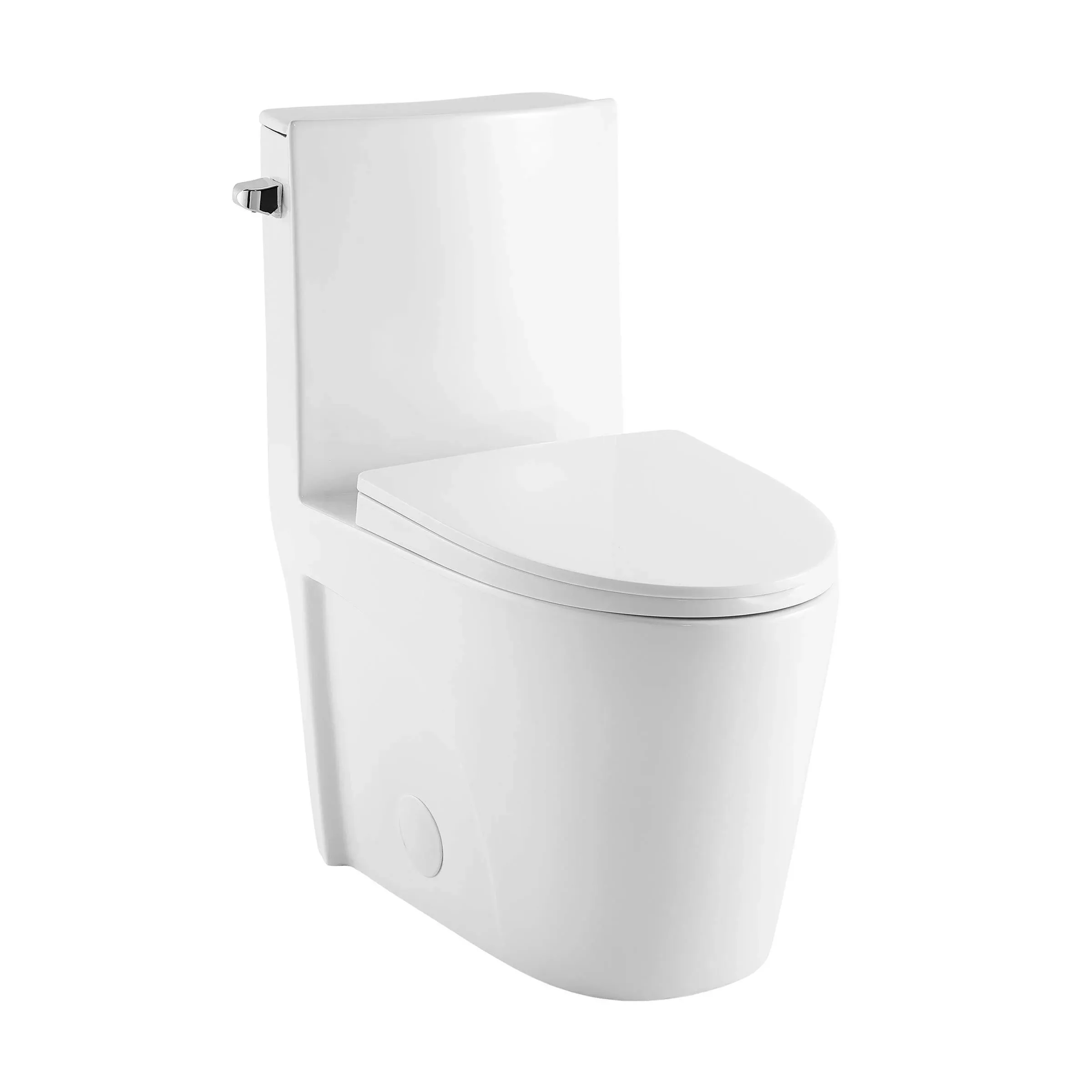 Swiss Madison St. Tropez One-Piece Elongated Toilet Side Flush 1.28 GPF, White