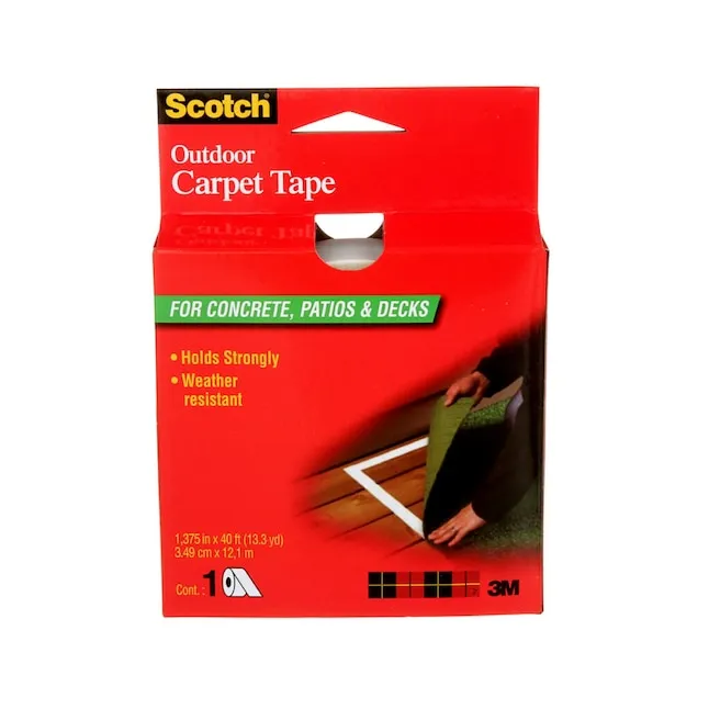 3M 1.38&#034;X40&#039;Out Carpet Tape