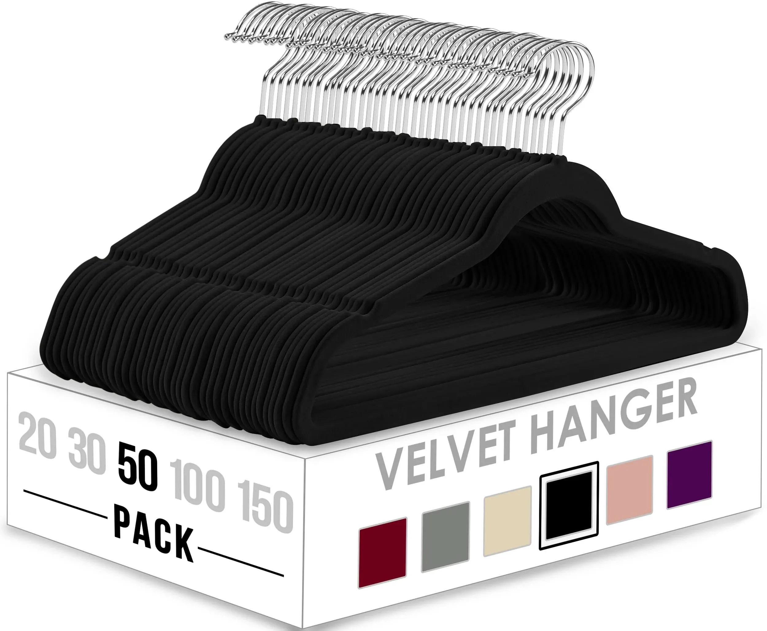 Utopia Home Velvet Hangers