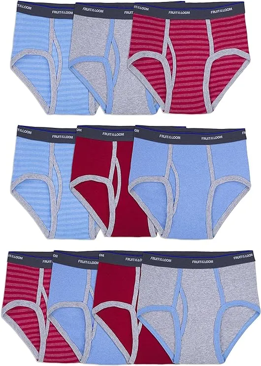 Boys' Eversoft Assorted Briefs, 7 Pack