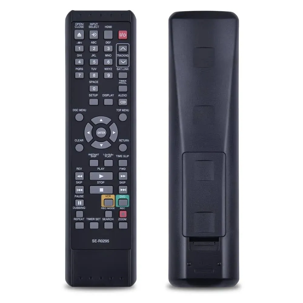 New SE-R0295 For Toshiba DVD Remote DVR620KU D-VR620 DKVR60KU D-VR610KU DKVR20KU