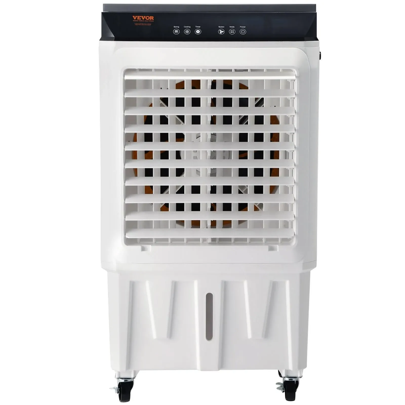 VEVOR Evaporative Air Cooler, 2100 CFM, 135° Oscillating Swamp Cooler with ...