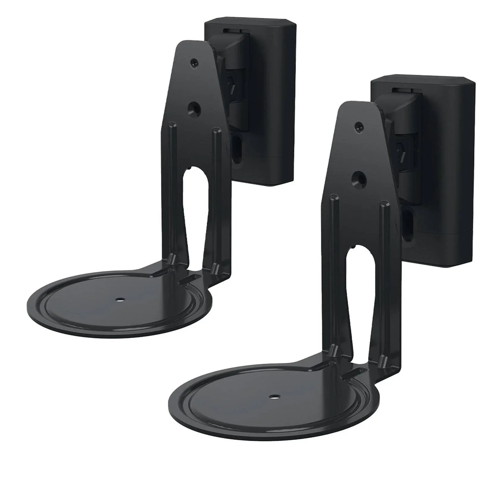 Sanus Adjustable Speaker Wall Mount for Sonos Era 100 - Pair (Black)