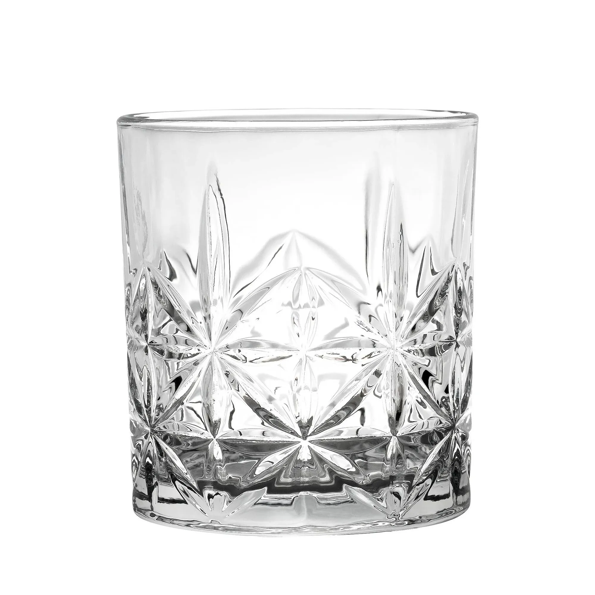 Lorren Home Trends 11 oz Double Old Fashion Glass, Set of 6