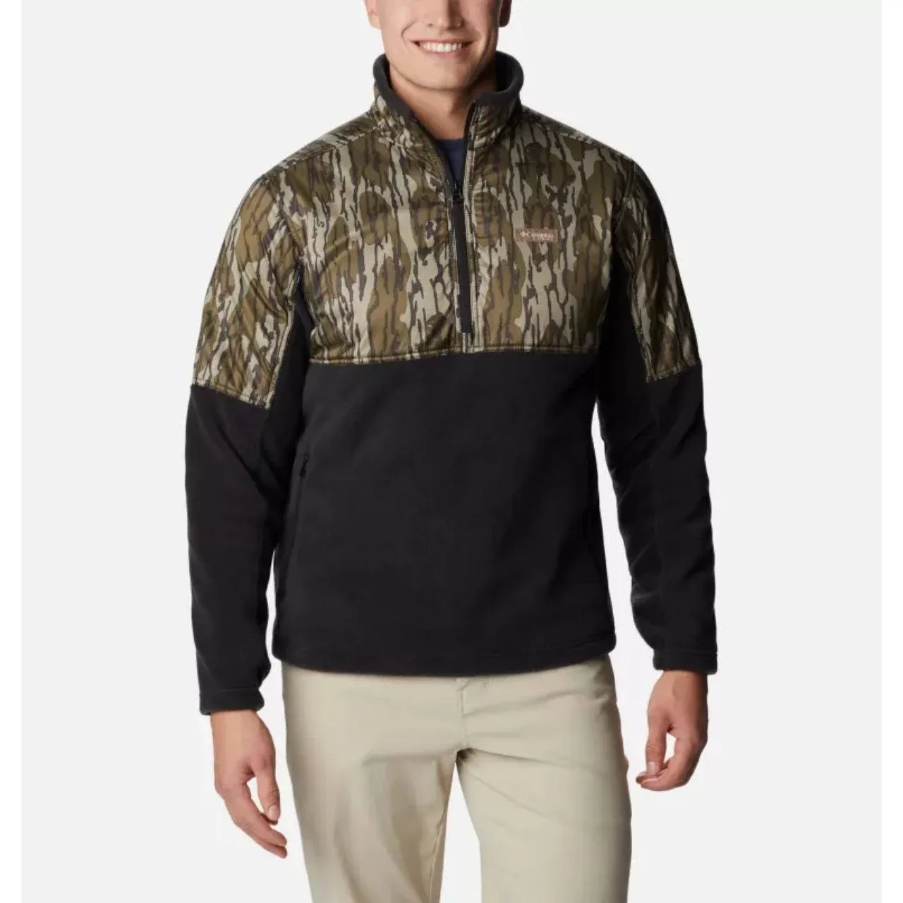 Columbia Men's PHG Fleece Overlay 1/4 Zip