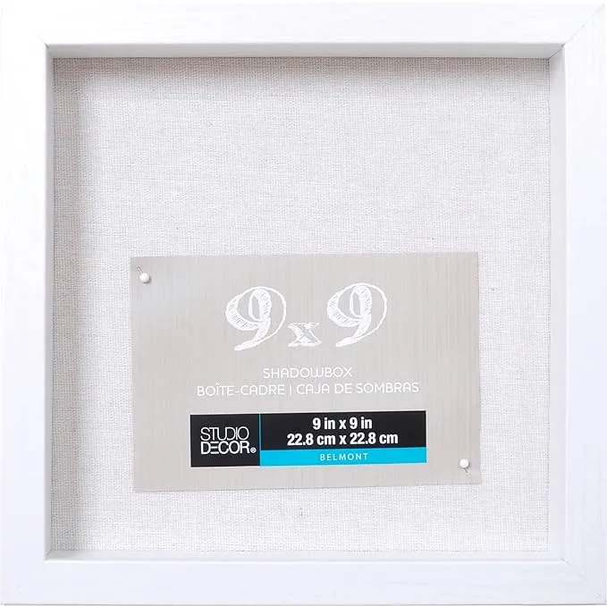 MICHAELS White Belmont Shadow Box by Studio Décor®