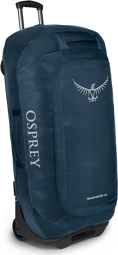 Osprey Transporter 120L Wheeled Travel Duffel Bag, Venturi Blue, One Size