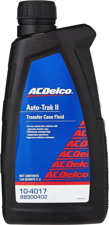 ACDelco GM Original Equipment 10-4017 Auto-Trak II Transfer Case Fluid - 33.8 ozACDelco GM Original Equipment 10-4017 Auto-Tr…