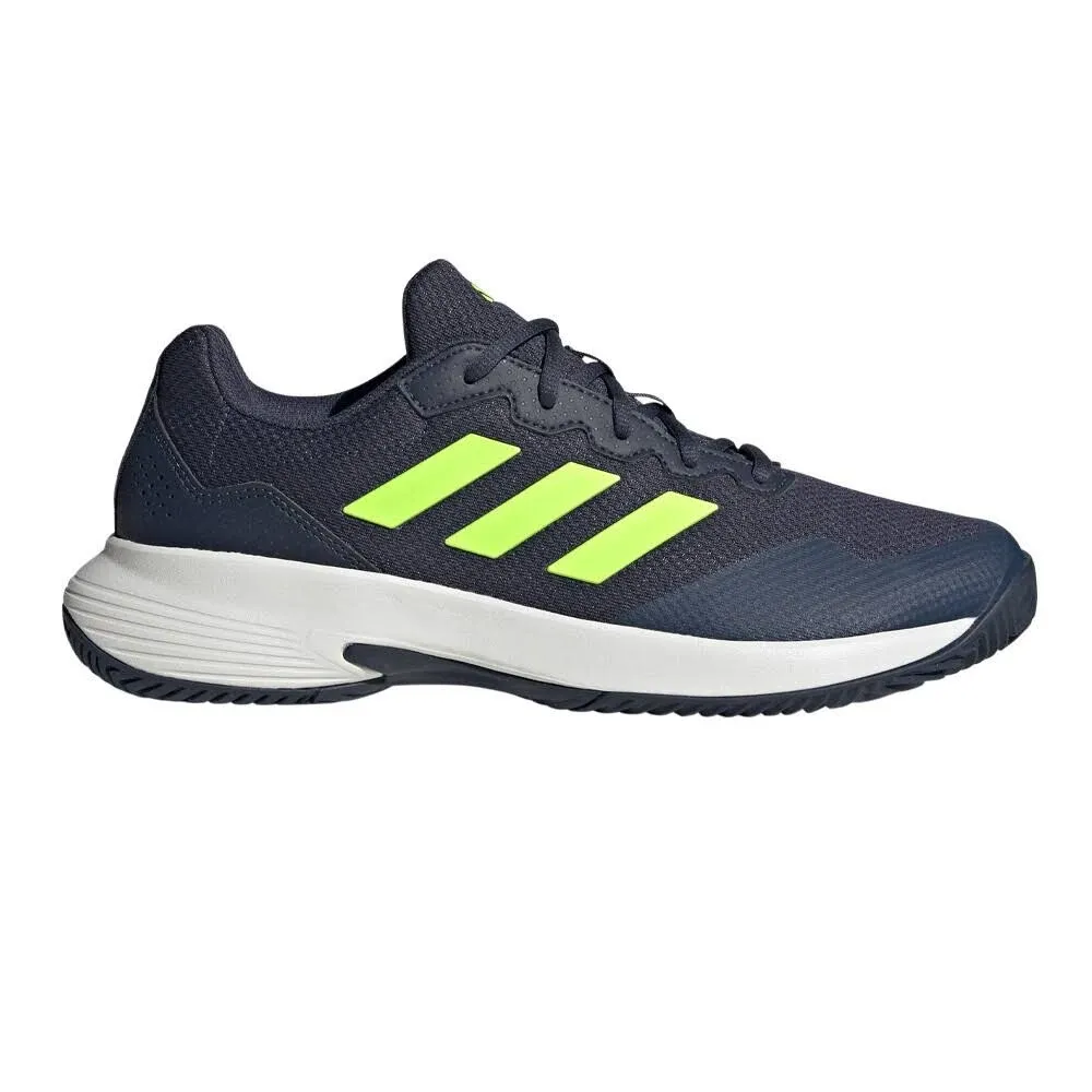 Adidas GameCourt 2 Hard Court Shoes Blue EU 41 1/3 Man