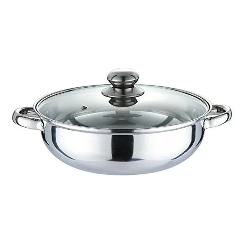 Nadalan Stainless Steel Hot Pot Light Cookware Shabu Shabu