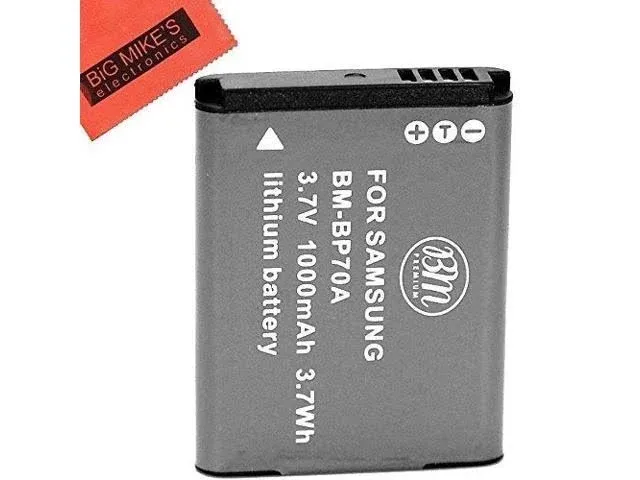 BM Premium BP-70A, Bp70a Battery for Samsung Dv150f, Es65, Es70, ES80, Mv800 ...