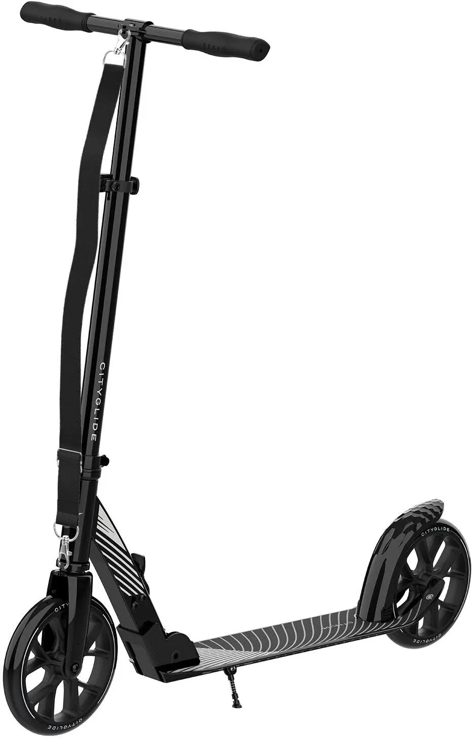 CITYGLIDE C200 Scooter for Adults -Foldable, Lightweight, Adjustable Adult Scooter 220 lbs Capacity - Kick Scooters for Adults with Carry Strap and Kickstand