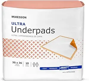 100 pcs Underpad McKesson Ultra 30 X 36 Inch Disposable Fluff / - UPHV3036