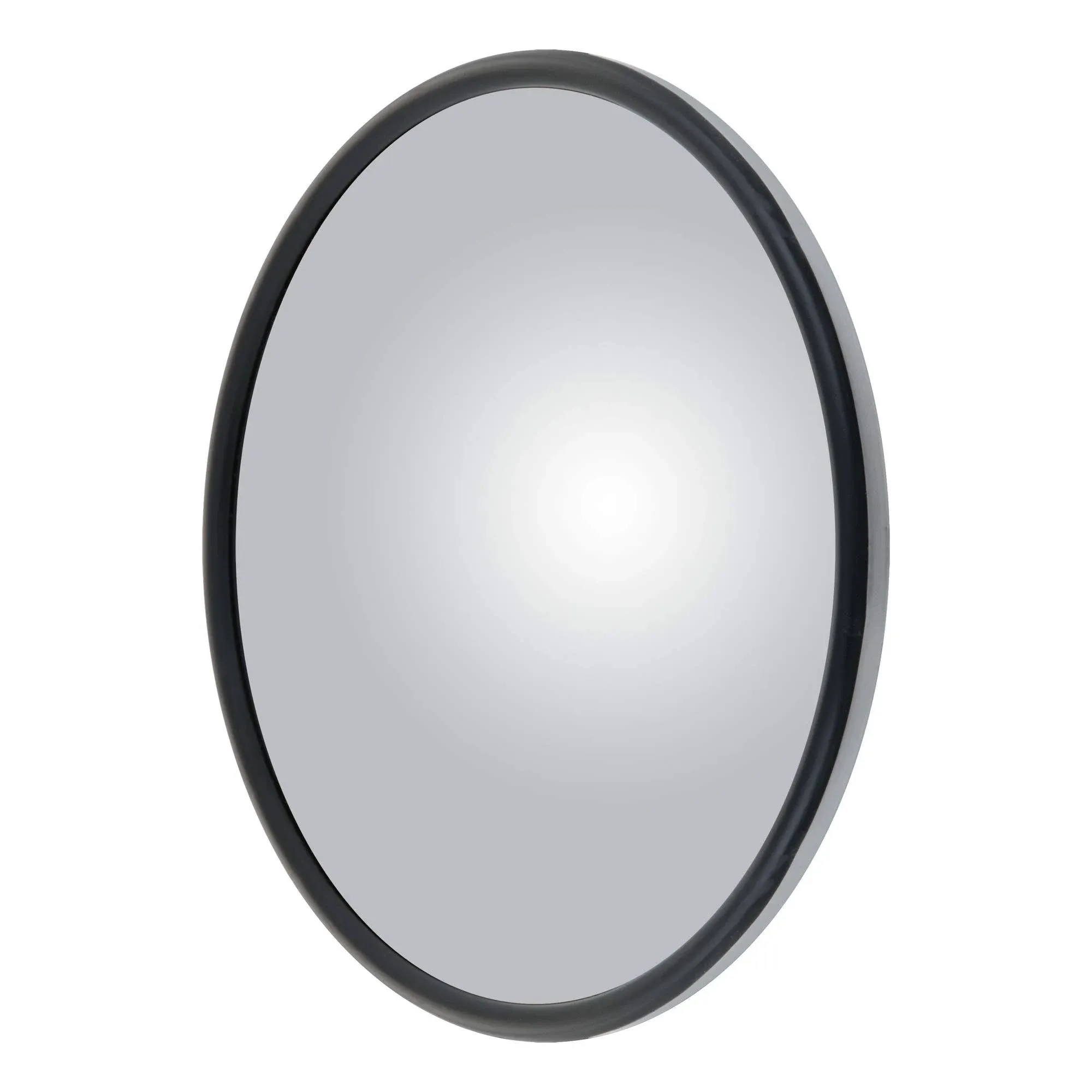 Retrac 610703 8-Inch Stainless Steel Center-Mount Convex Mirror Head with J-Bracket, Universal Driver or Passenger Side