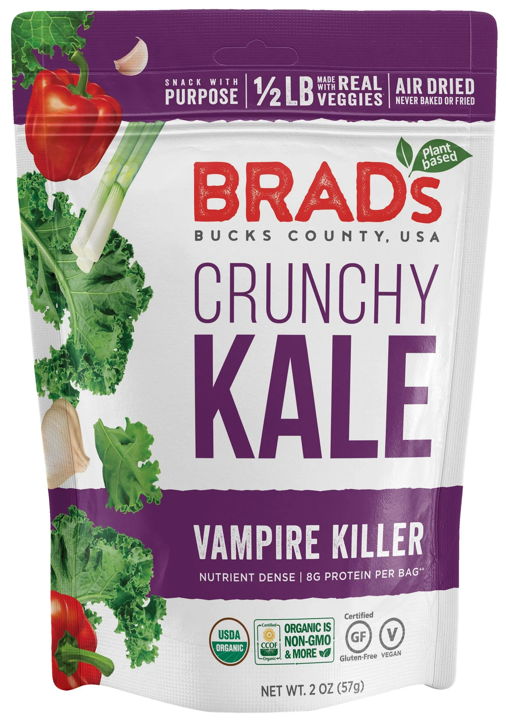 Brad's Crunchy Kale, Vampire Killer - 2 oz