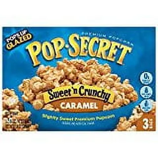 Pop Secret Microwave Popcorn Sweet 'n Crunchy Caramel