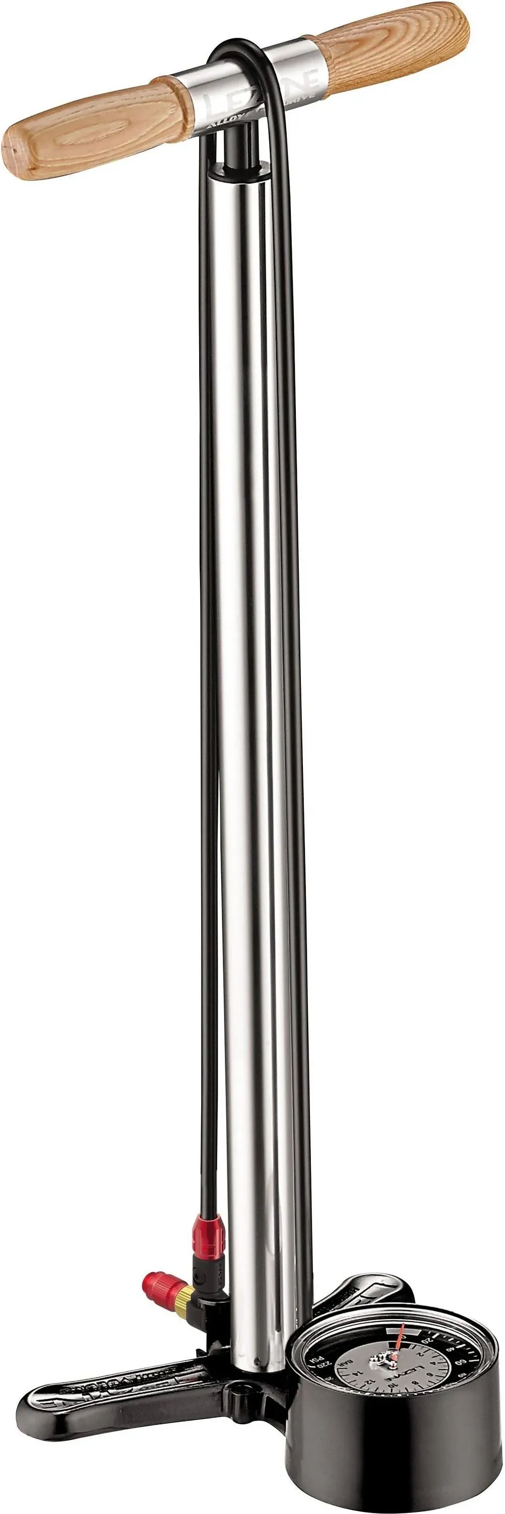 Lezyne Alloy Drive Floor Pump Silver