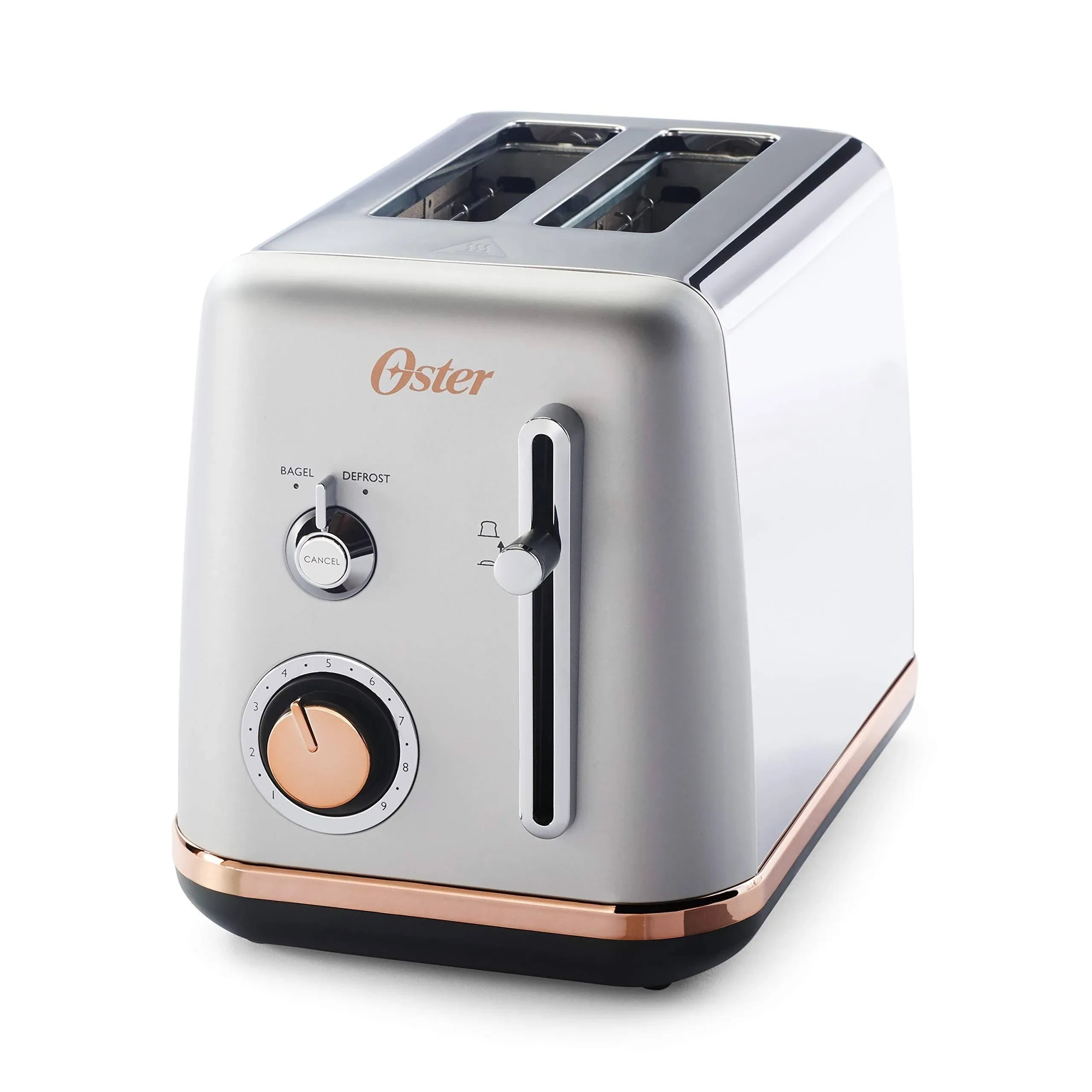 Oster 2 Slice Toaster, Metropolitan Collection with Rose Gold Accents