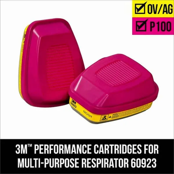 3M Replacement Cartridge for Professional Multi-Purpose Respirator