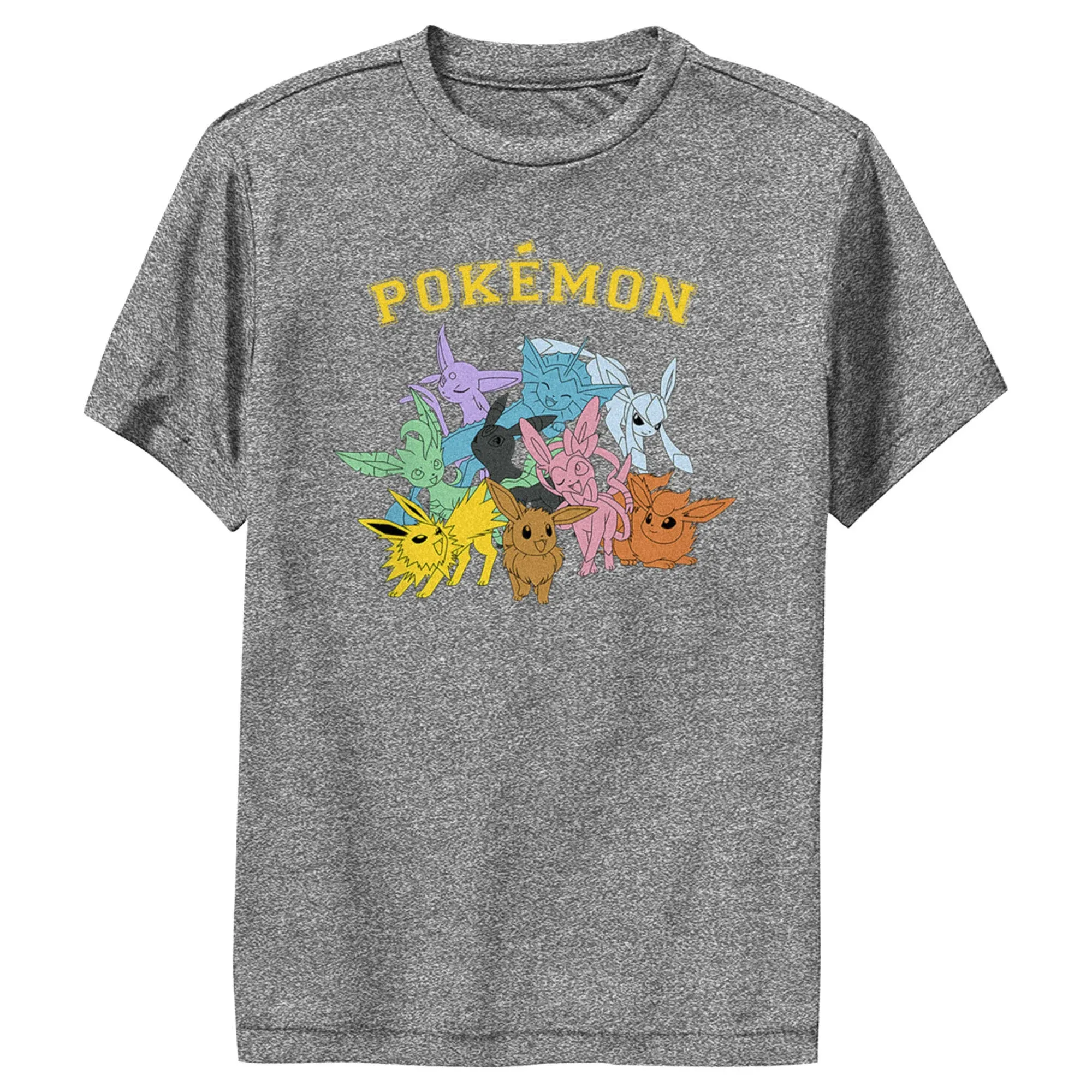 Boy's Pokemon Eeveelutions Performance Tee