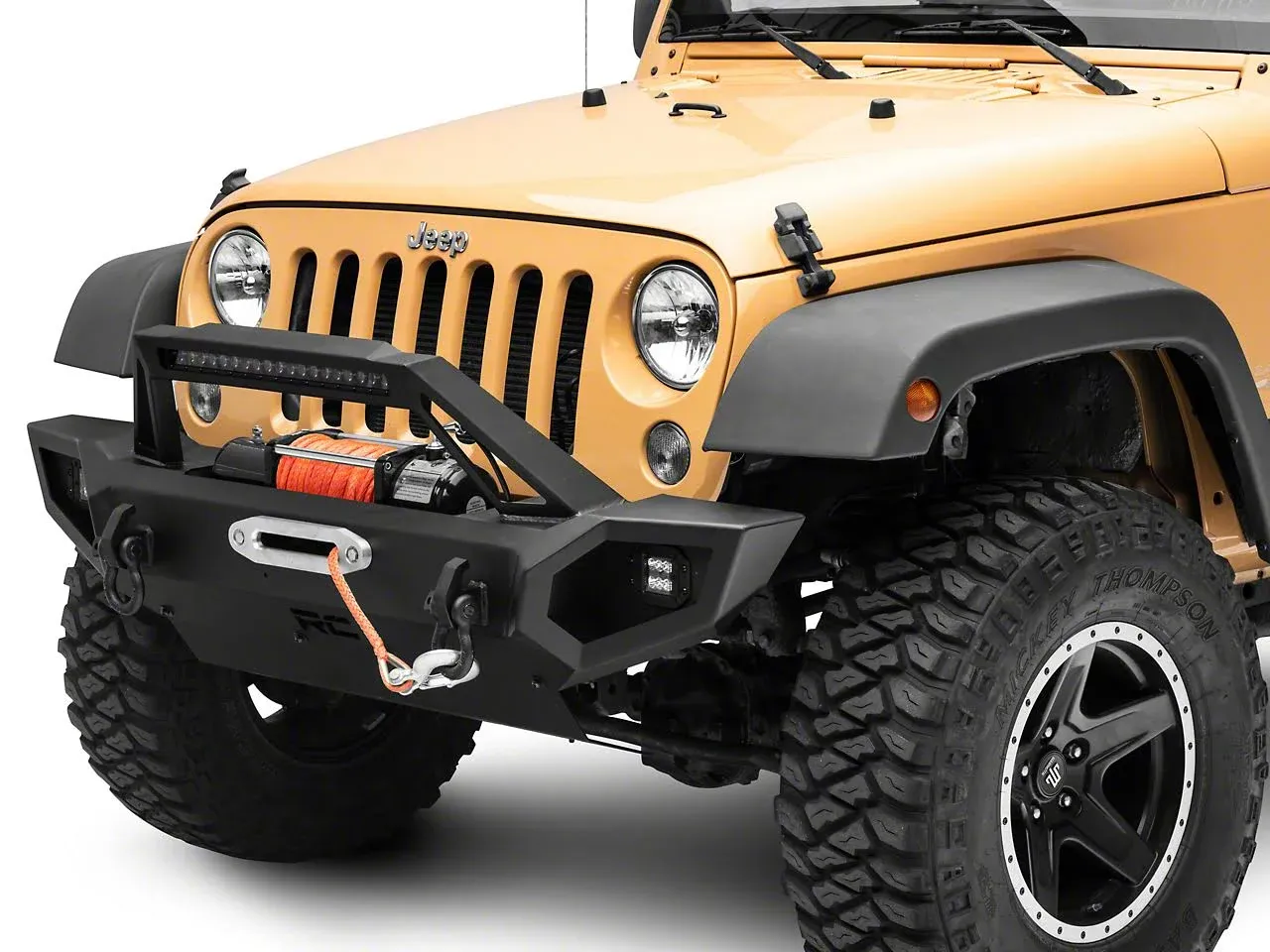 Front Bumper Skid Plate 20-Up Jeep Gladiator JT/18-22 Wrangler JL Rough Country - Rough Country - 10635