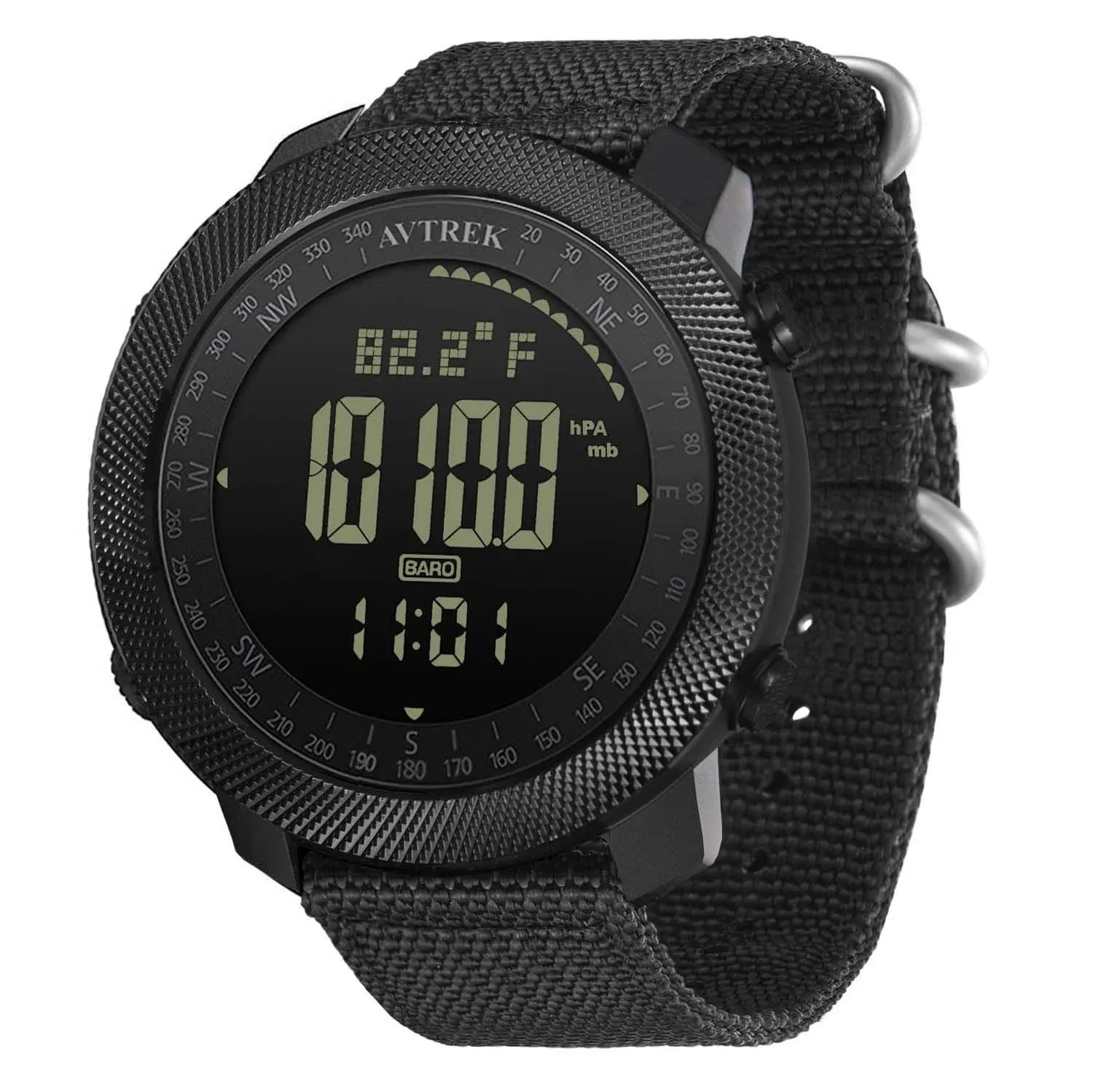 AVTREK Outdoor Sport Tactical Survival Gift Watch For Men Hiking Digital