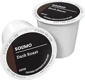 Amazon Brand Solimo Dark Roast Coffee Pods