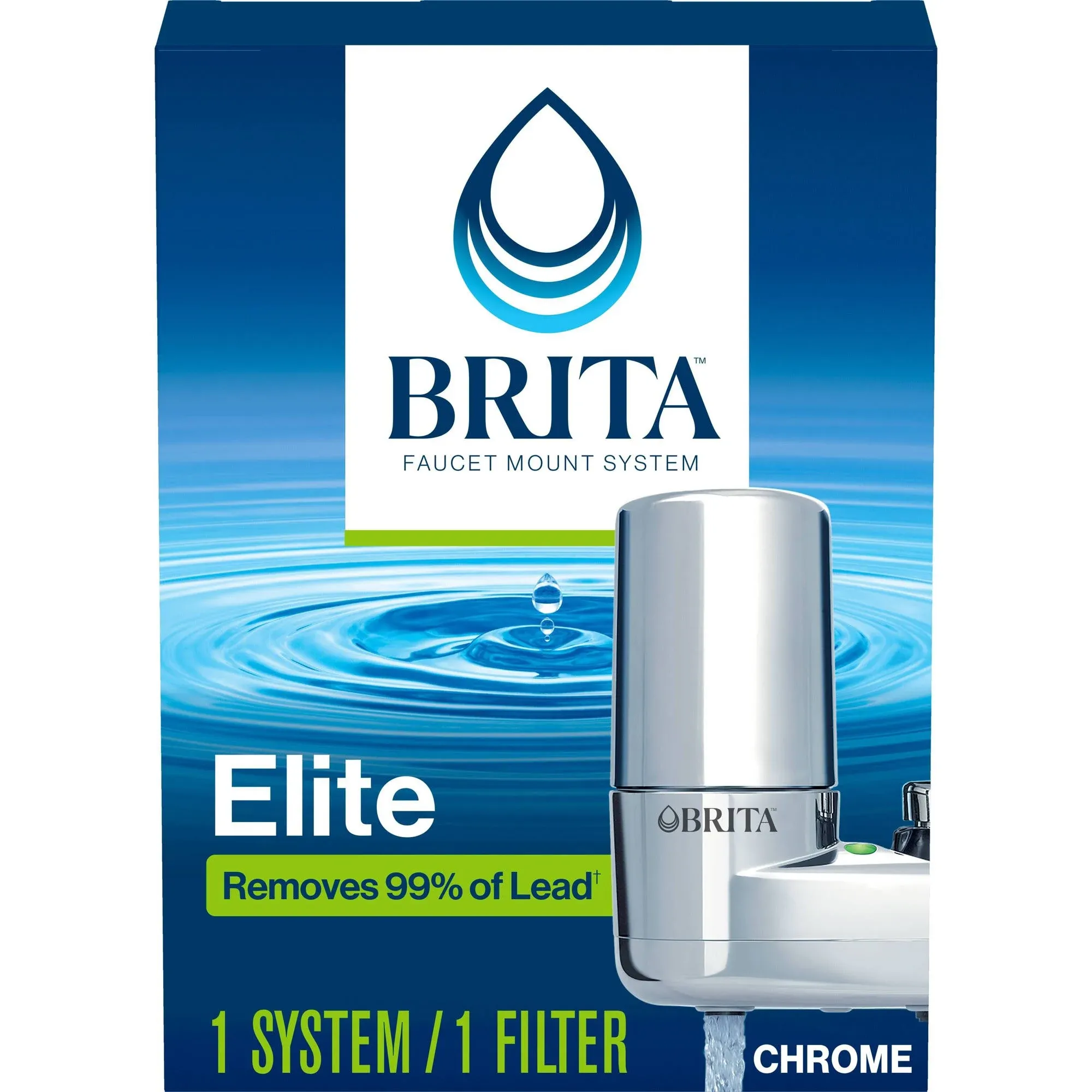 Brita 35618 Faucet Filter System - Chrome