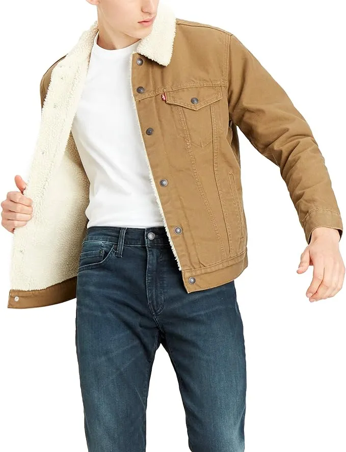 Levi's Men's Sherpa Lined Trucker Jacket (Also Available in Big & Tall)