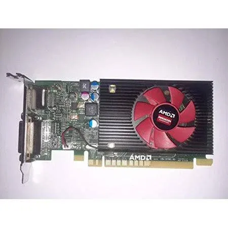 AMD Radeon R5 340X 2GB GDDR3 with DP/DVI (Half Size Bracket, for SFF Computer only), Supports 4K via DP to DP Direct Connection