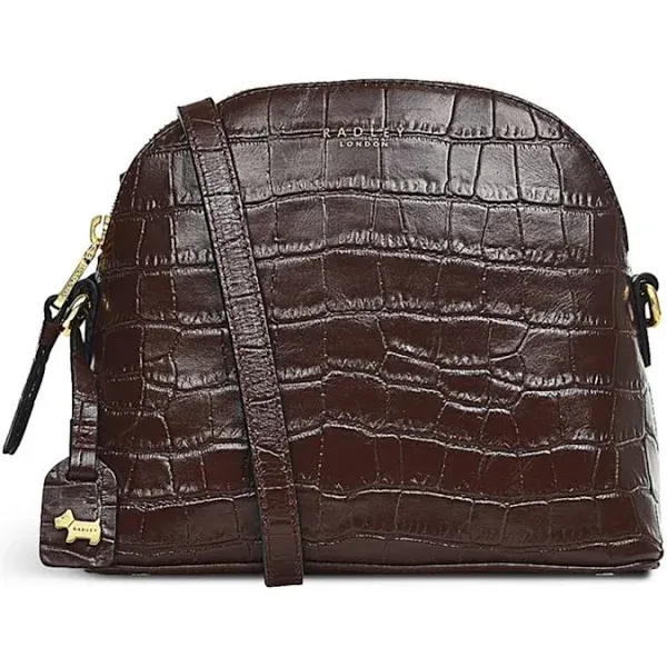 Women's Chelsea Faux Croc Zip Top Cross Body