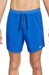 Shop Nike Dri-fit Train 5inch Shorts In Blue