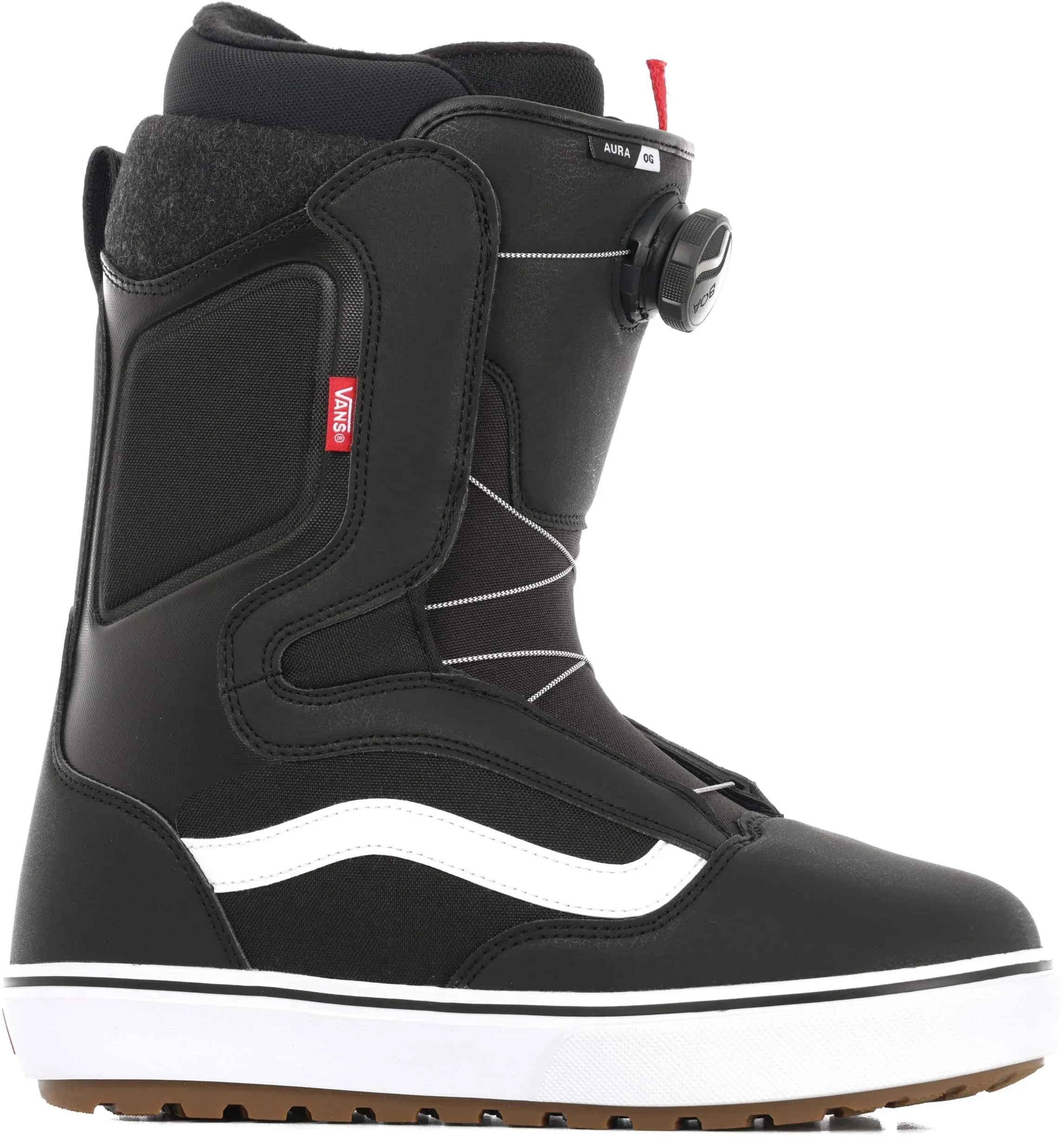 Vans Aura OG Snowboard Boots - Black/White - 9