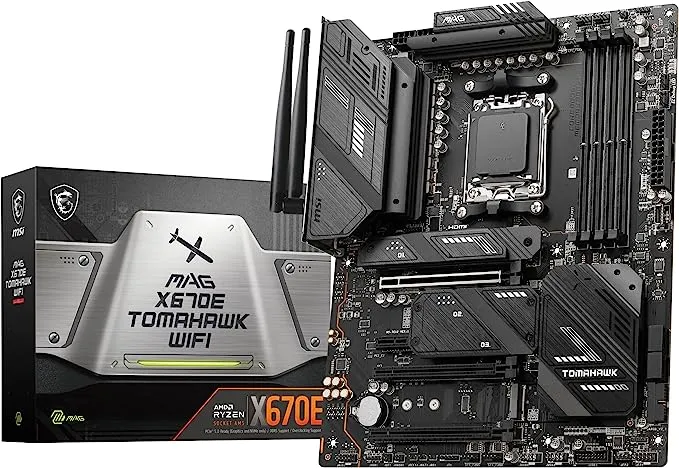 MSI X670E Mag Tomahawk WiFi AMD AM5 ATX Motherboard