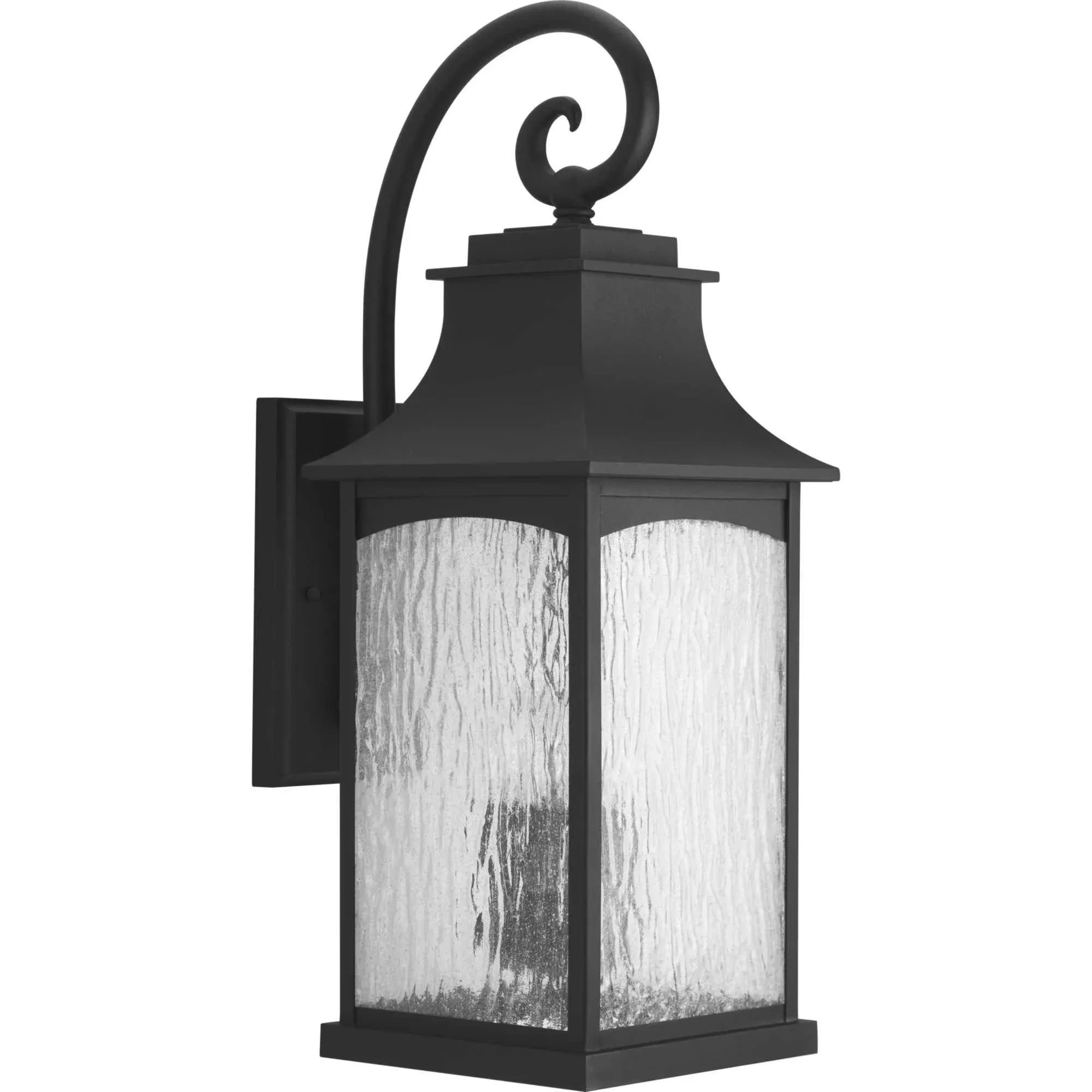 Progress Lighting Maison 3-Light 23.75-in Black; Outdoor Wall LightProgress Lighting Maison 3-Light 23.75-in Black; Outdoor Wall Light