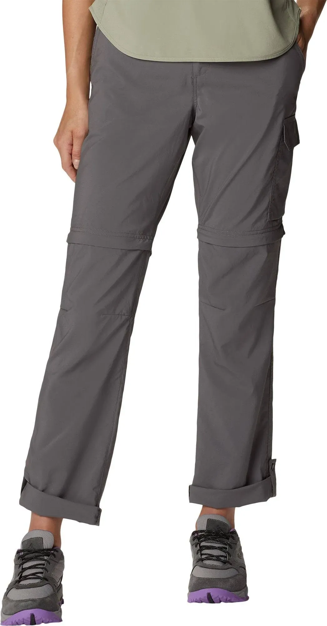 Columbia Silver Ridge Utility Convertible Pant - Women's City Grey, 10/Reg