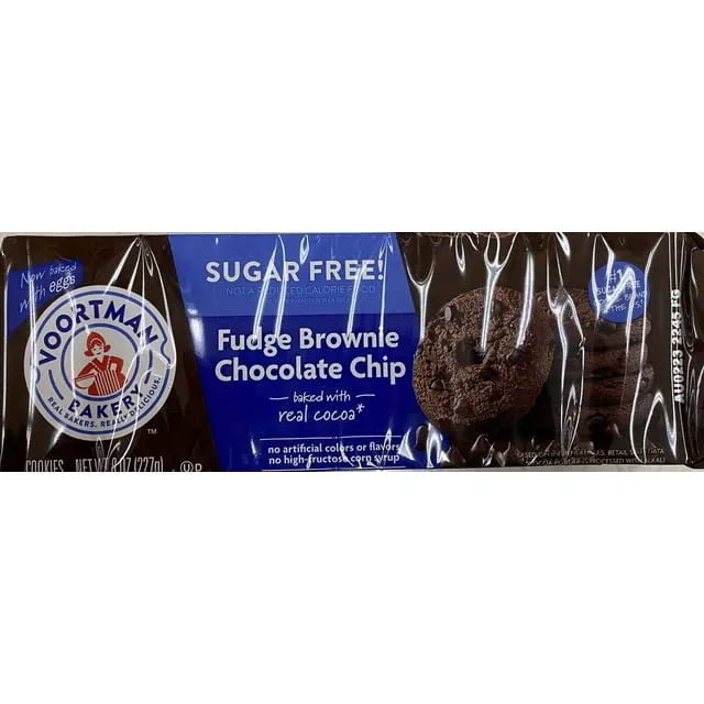 Bakery Sugar Free Fudge Brownie Chocolate Chip Cookies