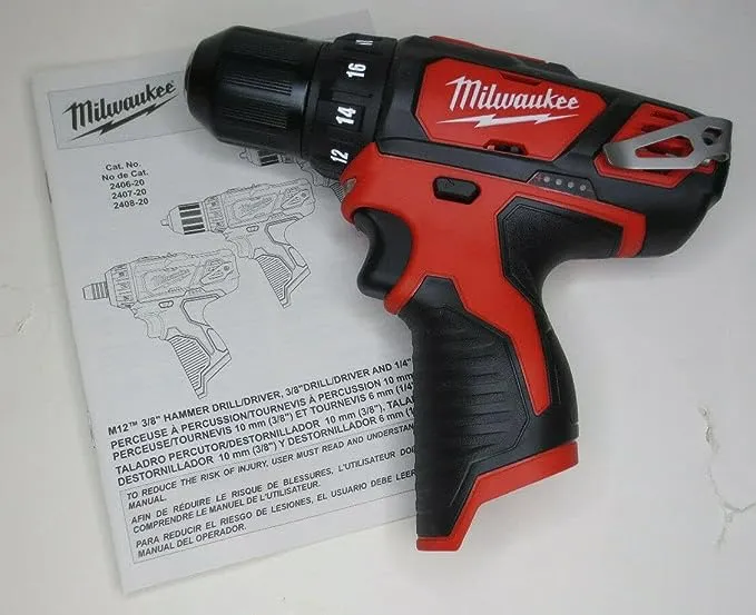 Milwaukee 2407-20 M12 Drill Driver