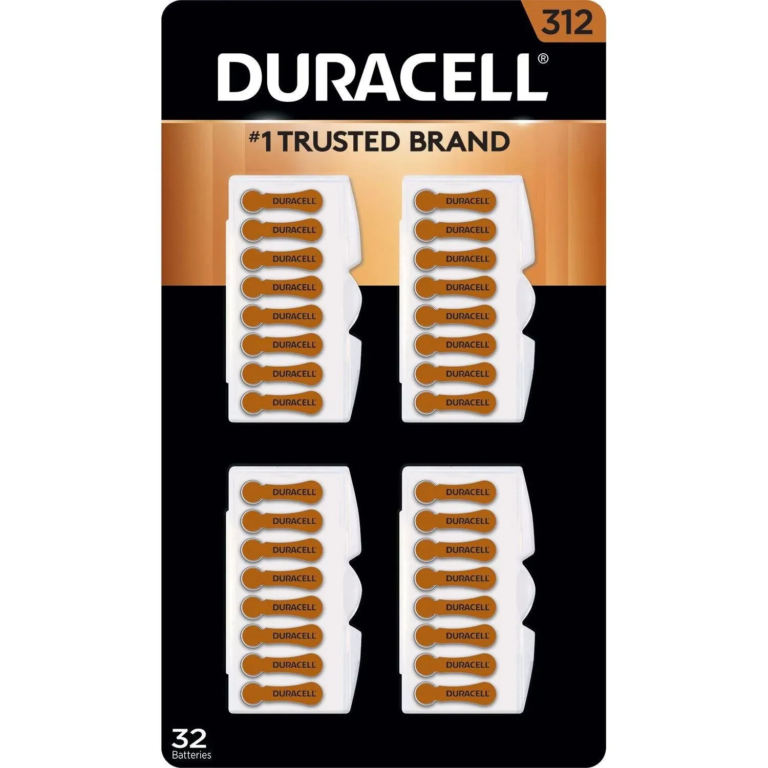 Duracell 312 Hearing Aid Batteries