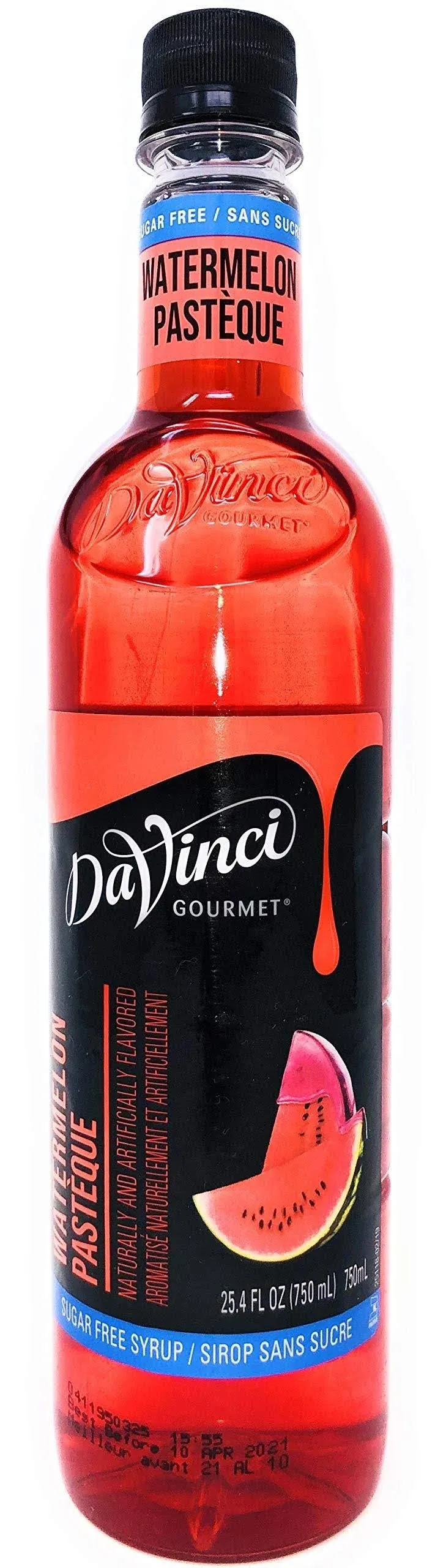 DaVinci Gourmet Sugar-Free Watermelon Syrup, 25.4 fl oz (Pack of 1)