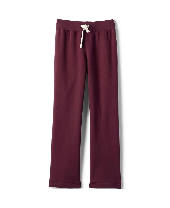 Lands' End School Uniform Girls Sweatpants