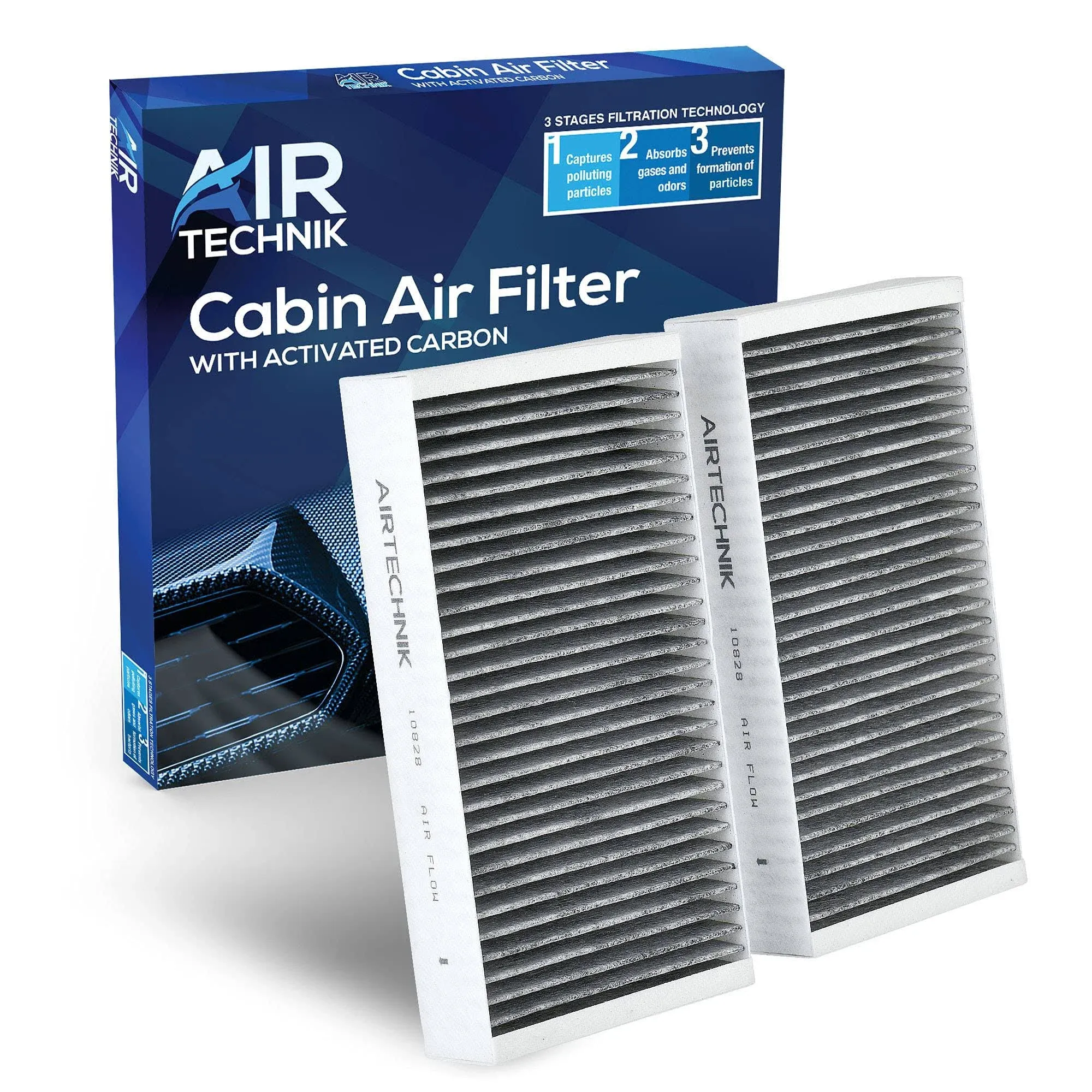 Airtechnik Cf10828 Cabin Air Filter w/Activated Carbon Fits Mercedes-Benz Ml350 2006-2012