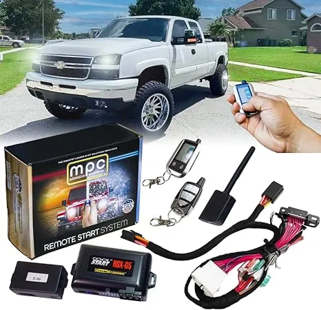 MPC Products Plug & Play 2-Way LCD Remote Start Kit for 2003-2006 Chevrolet Silverado