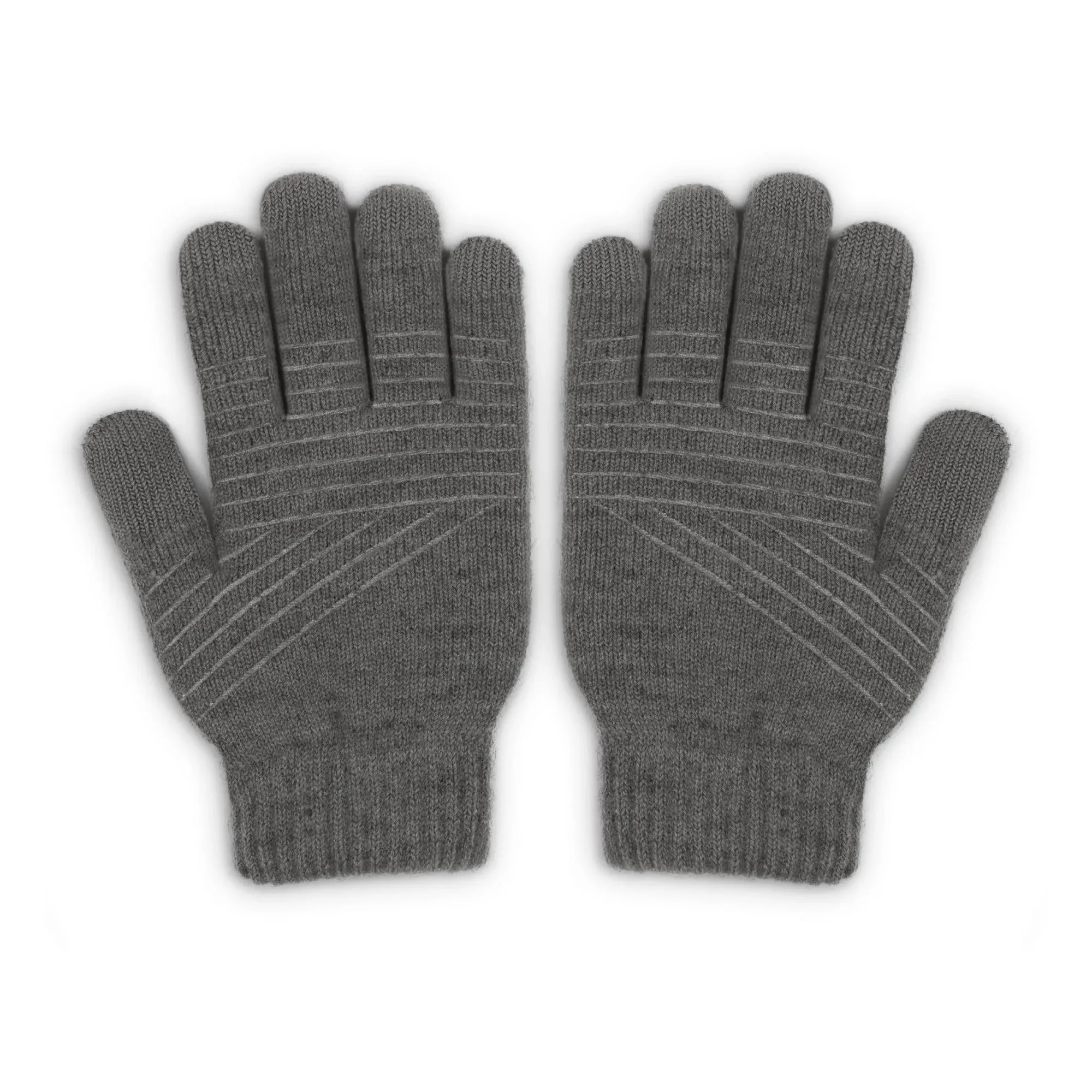 Moshi Digits Winter Touchscreen Gloves, Warm Knit Gloves with 3 Size:S/M/L